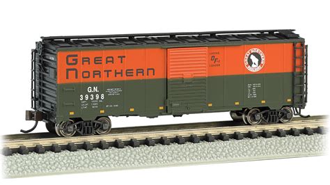 ho great northern 40 steel box car 50159|AAR 40' Steel Box Car .